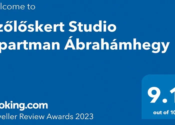 Szoloskert Studio Apartman Abrahamhegy
